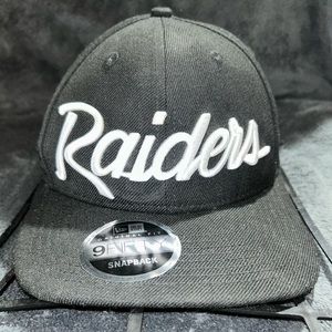 Raiders New Era adjustable snap